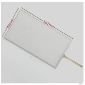 167MMx93MM 7인치 GPS 자동차 DVD 필기 저항 터치 스크린 167x93mm