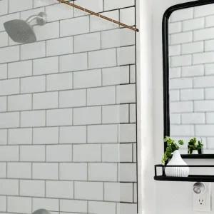 PEVA 샤워 투명 커튼 대