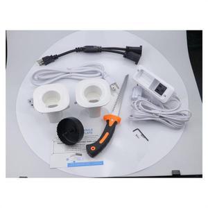 ABVJ-인월 케이블 정리 키트 (TV 및 사운드바용 - 코드 컨실러 & 전원 기기 공급 모든 숨김 (미국 플러그)