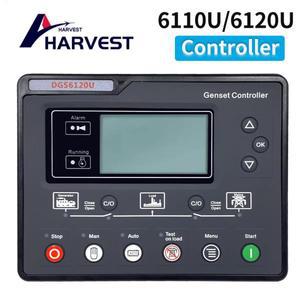 6110U 디젤 발전기 컨트롤러 AMF 자동 시작 정지 제어 부품 Smartgen 교체