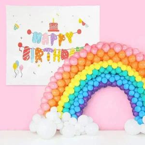 대형 포스터 가랜드 패브릭