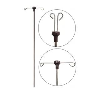 침상 휠체어용 스텐 링겔대 수액폴대 IV스탠드 가정용 추천 요양병원 링거대 병의원용