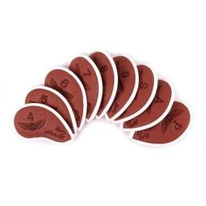 디자인 자수 아이언 보호 커버 남자 30대 골퍼 선물 (WFFWOUD)