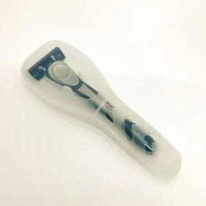 휴대용 면도기 반투명 수납 케이스 여행 면도 보관 질레트 쉬크 출장