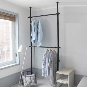 다용도걸이 봉 행거 부착 벽걸이 의류 천장 설치형 (WFFWOYG)