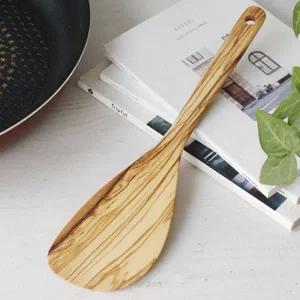 뒤지개스푼 나무서빙뒤집개 조리기구스푼 나무뒤집개 조리기구