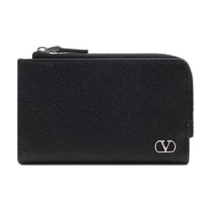 25FW 남성 브이로고 시그니처 지퍼 반지갑 (7Y2P0AP7 UAG 0NO 25F)