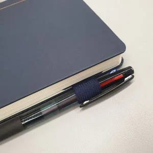 부착형 다이어리 펜홀더 네이비 컬러 개인용품 펜꽂이 소품 정리함