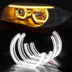 LED 엔젤 아이즈 BMW E92 E90 E60 F30 F31 E82 F10 F13 자동차 조명 액세서리 튜닝 방향 지시등 헤일로 3D