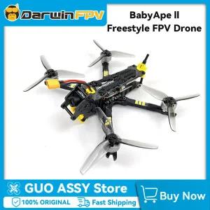 DarwinFPV BabyApe II 최신 프리스타일 디지털아날로그 쿼드콥터 3.5인치 FPV 레이싱 드론