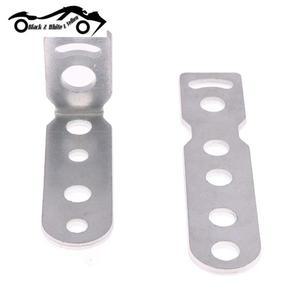 바이크 오토바이 헤드라이트용 범용 장착 브래킷, 백미러 스포트라이트 신호 램프 고정