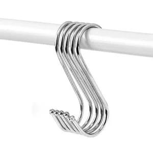 고품질 스테인리스 S자고리 스텐 후크 중형 9cm 주방걸이 욕실걸이 (WFFX53C)