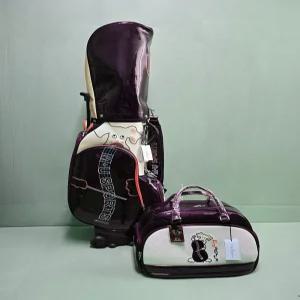 중고 엠유 프리미엄 에나멜 바퀴형 캐디백 골프백 와인