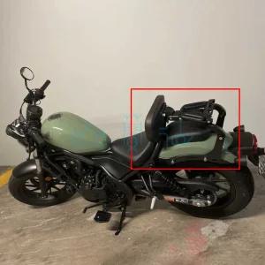 조절가능 300 오토바이 블랙 접이식 500 CM500 레블 튜닝 등받이