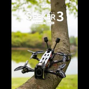 딥스페이스 SEEKER3 프리스타일 FPV 드론 3인치 DJI O4 프로 호환 아날로그 PNP 시스템 GPS 4S 배터리 포함