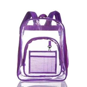 방수 투명 백팩퍼플 물놀이가방 (WFFWS22)