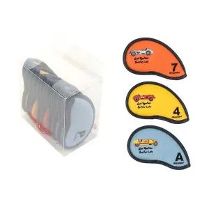 골프채 레이싱카 9개입 클럽 보호 커버 자수 아이언 (WFFWS2T)