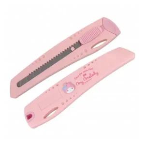 [셀러에이드]바이하츠 산리오 마이멜로디 컷터칼 대 갑(12개입)