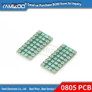 10pcs 0805 0603 0402 To DIP PCB 전송 보드 DIP 핀 보드 피치 어댑터 키 세트