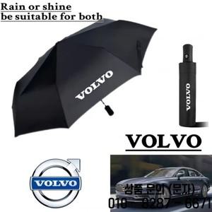 자동차 우산 검은 고무 선 스크린 볼보 호환Xc60 호환V40 A 용 특수 롱 핸들 접이식