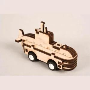 한국 잠수함 나무조립 미니카 장보고함 키즈 지능개발 모형