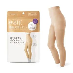 [콩심팥심]일본 직수입 힙업 보정 압박 레깅스(베이지)