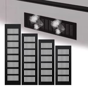 폭80mm 환기 그릴 알루미늄 합금  메쉬 길이 150-500mm 캐비닛 에어 벤트 홀 커버 하드웨어