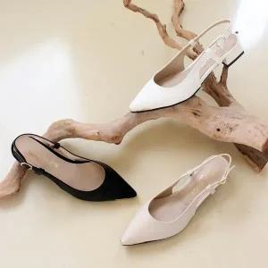 웨지힐 정장구두 펌프스 여성화 여성구두 슬링백힐 (WE832BA)