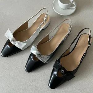 펌프스힐 여성화 정장구두 웨지힐 여자구두 슬링백힐 (WE832C5)