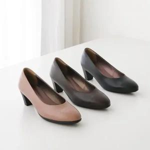 여성신발 토오픈 여성구두 웨지힐 메리제인 여성화 (WE83265)