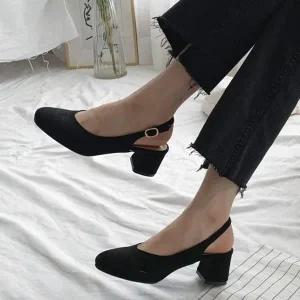 메리제인 여성화 여성신발 하이힐 슬링백힐 펌프스힐 (WE83284)