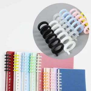 책제본 CP03GO38 링제본 바인더렁 스프링 제본링 18mm 10p 6공