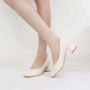 슬링백 하이힐 메리제인 펌프스힐 미들힐 여성화 (WE8331B)