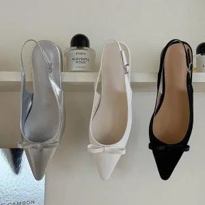 메리제인 슬링백 하이힐 베이직 펌프스 웨지힐 구두 (WE832C6)