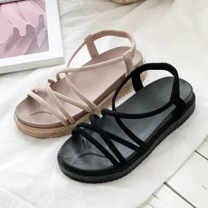 슈즈 빅사이즈 샌들신발 플랫 가을 웨지 가을신상 힐 (WE83485)