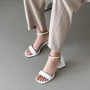 웨지 샌들신발 스트랩샌들 여자끈샌들 여름샌들 플랫 (WE83483)