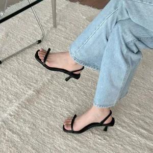 앵글 샌들신발 스트랩샌들 패션샌들 슈즈 가을신상 (WE8346C)