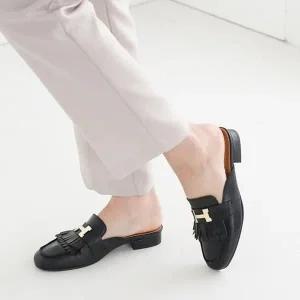 뮬 하이힐 여성샌들 샌들 스틸레토 여성슬리퍼 로퍼 (WE834DA)