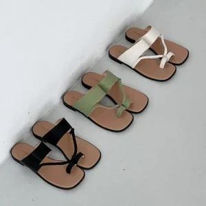 여성샌들 하이힐 슬리퍼 스틸레토 샌들 로퍼 뮬 가죽 (WE834EE)