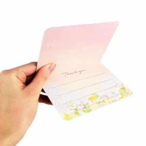 편지카드 JC76JZ79 스티커 세트 6p 결혼감사인사 생일축하카드