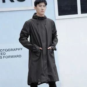 공용 메이레인 남녀 레인코트 패커블 캠핑 비옷 블랙 (WFFXF6B)