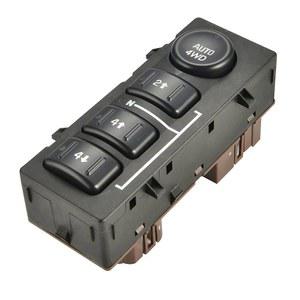 4WD 휠 드라이브 스위치 4x4 트랜스퍼 케이스 버튼, 2003-2007 캐딜락 에스컬레이드 쉐보레 실버라도 교외 눈사태 타호 GMC 시에라 유콘 교체용 15136039 15164520 19259313