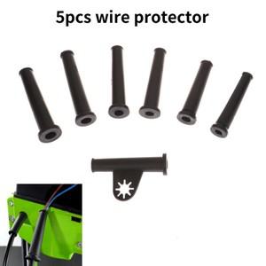 5Pcs 전원 코드 보호 커버 고무 와이어 케이블 슬리브 부츠 앵글 그라인더 연결