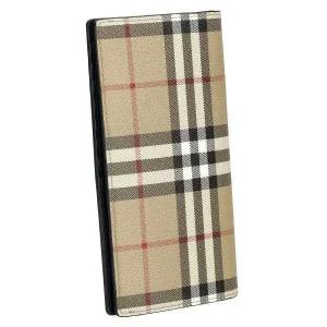 BURBERRY  Vintage Checked Wallet (8084168) (빈티지 체크 플랩 장지갑)