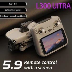 L300 울트라 전문가용 드론 4K HD 광각 카메라 5G GPS WiFi FPV RC 드론 360   장애물 회피용 쿼드콥터 장