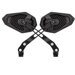 BMW 호환 C650GT G310R K1200LT honda 호환 NC750X Hornet 600 용 범용 8-10mm 백미러 알루미늄 합금 바이