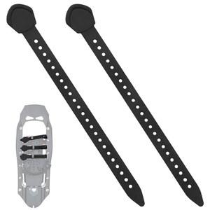 MSR 스노우슈즈 바인딩 스트랩 교체용 12인치 - 데날리 에보 어센션 및 포시락 바인딩, 블랙, 2팩과 호환 가능