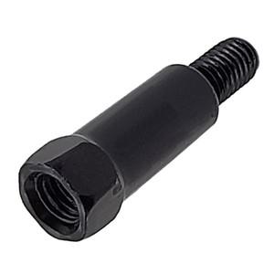 더긴 확장 검은 바이크 오토바이 후면 미러 어댑터 M8 8mm M10 10mm 반 시계 방향 오른쪽 왼손 스레드 변경