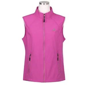 [하프클럽/]여자 빅사이즈 탄성 매직스판 등산조끼 베스트 BHW-VEA-5-핑크