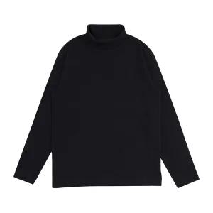 [AK분당점] [블루테일] 슬림 블랙  목폴라 티셔츠